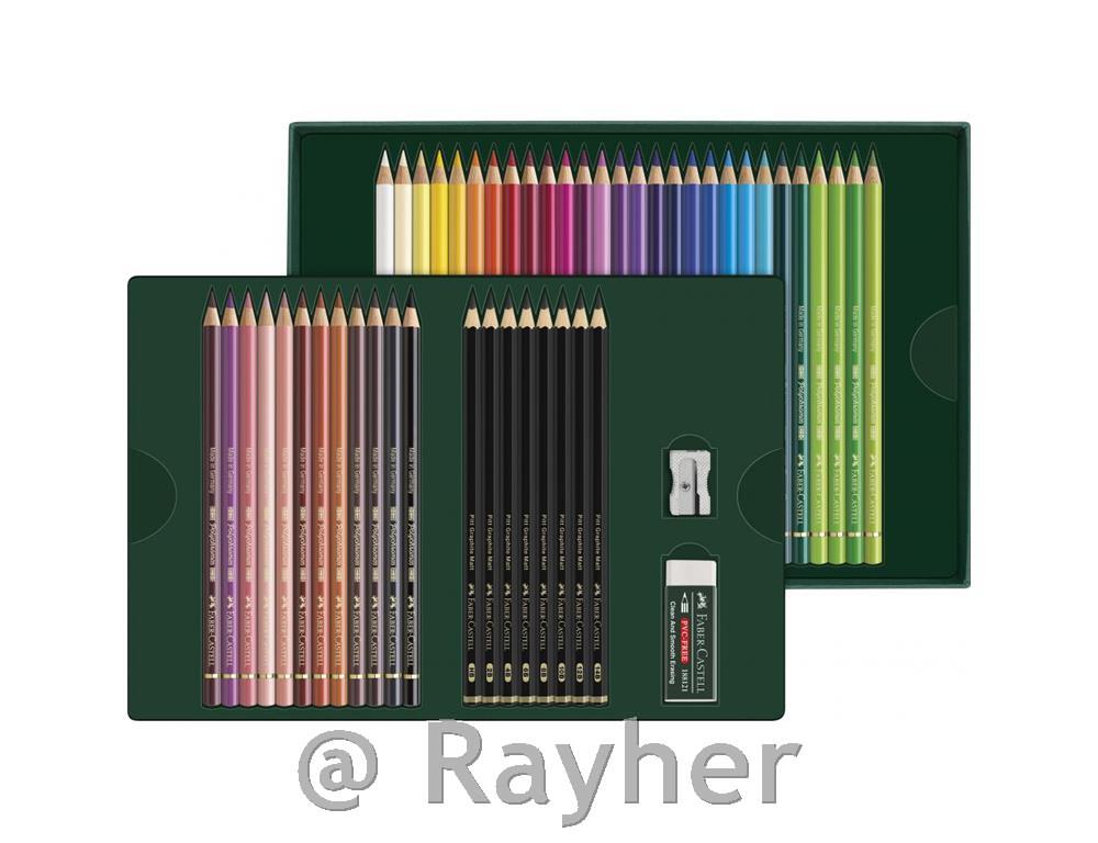Matite colorate Polychromos + GraphiteMatt set 23