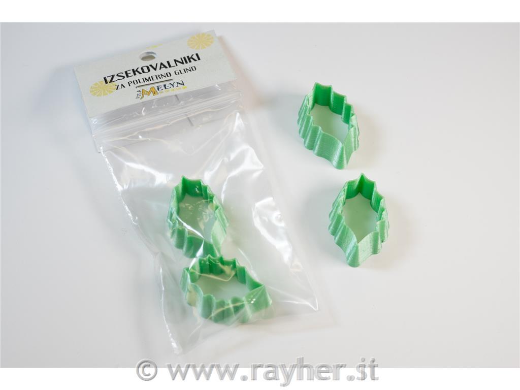 Izsekovalci bodika L+D 20 mm set 2