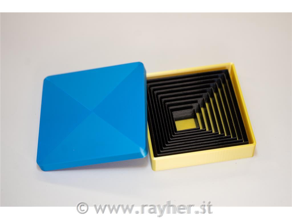 Izsekovalci kvadrati 16-64 mm set 9