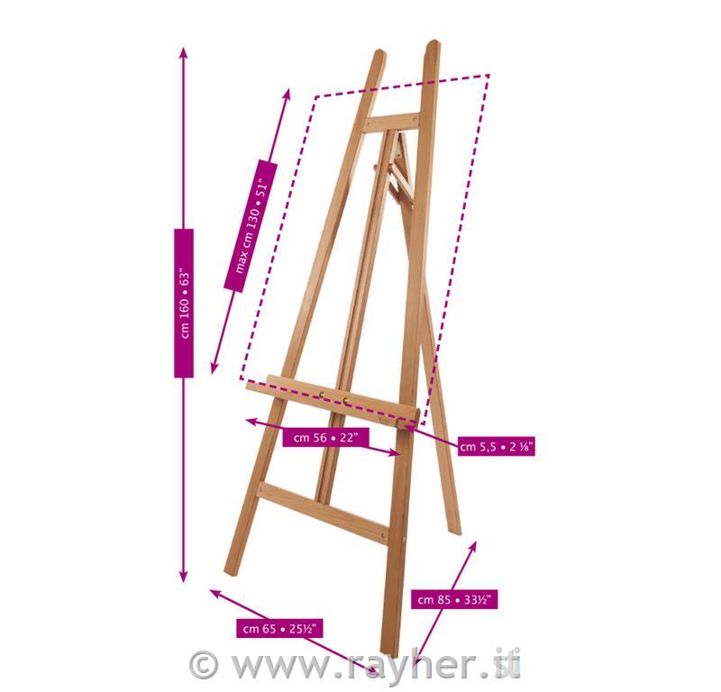 Cavalletto da pittura M/120 Lyre Display