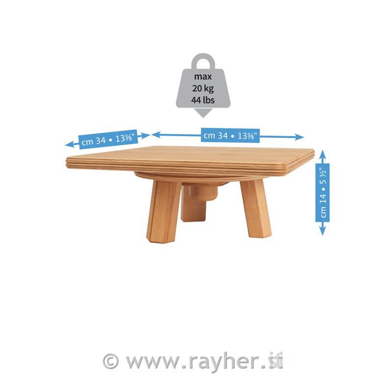 Trespolo sciltore da tavolo