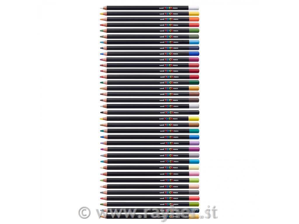 Matite colorate olio Posca set 36