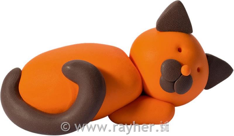 FIMO Kids set animali domestici4x42g, bastoncino per modellare