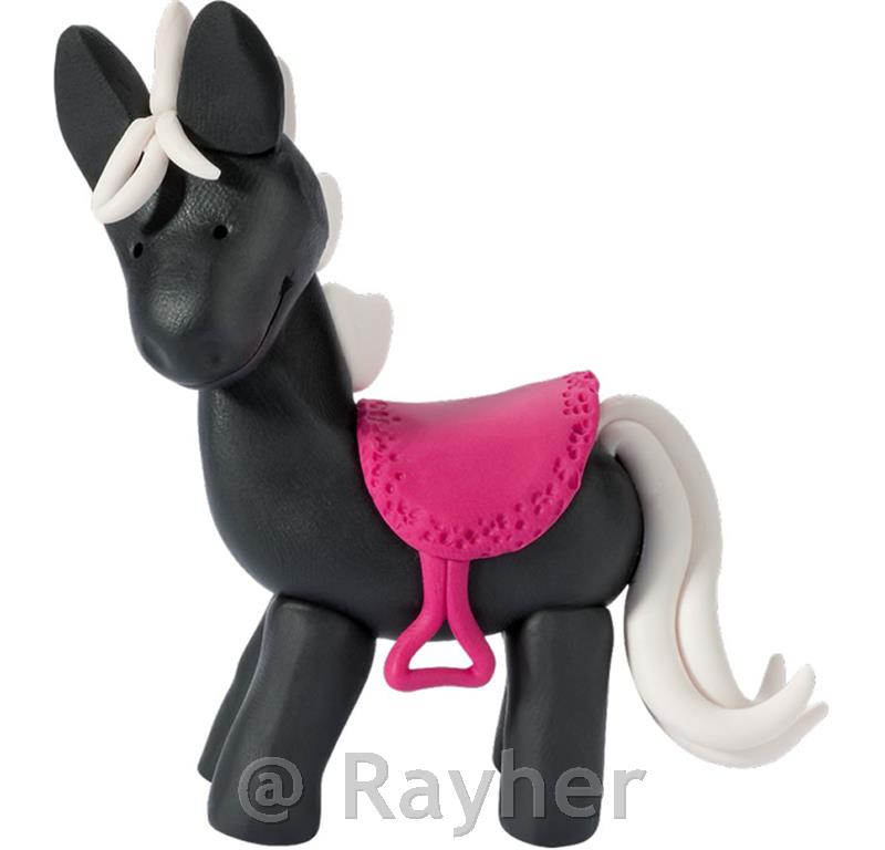 FIMO Kids set pony4x42g, bastoncino per modellare