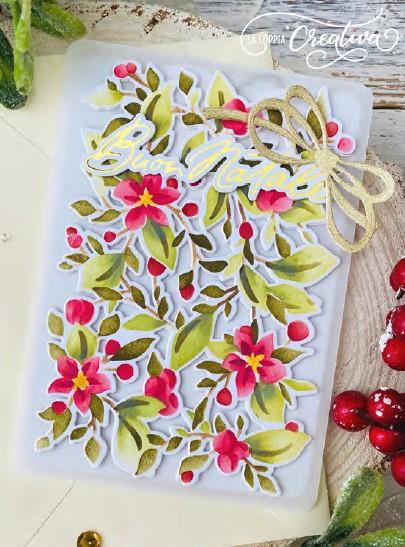 Stencil Pizzo Fiorito