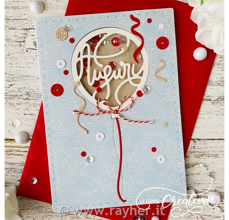 Fustelle Palloncino Auguri