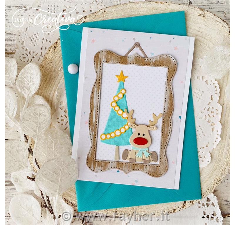 Fustella Renna di Natale 2