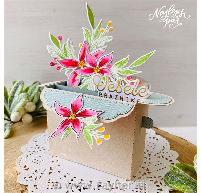 Rezalne šablone Pop up škatlica