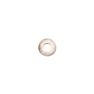 Perline legno, lucide, 15 mm oc.foro 6 mm, busta 25 pznaturale