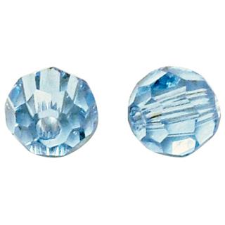Cristallo Swarovski-Perle4 mm o, scatola 20 pzazzurro