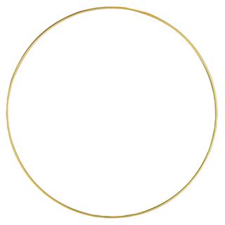 Cerchio in metallo, 30cm, oro