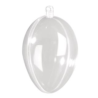 Uovo di plasticadivisibile, 6 cmcristallo
