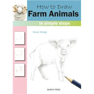 LIBRO HOW TO DRAW FARM ANIMALS