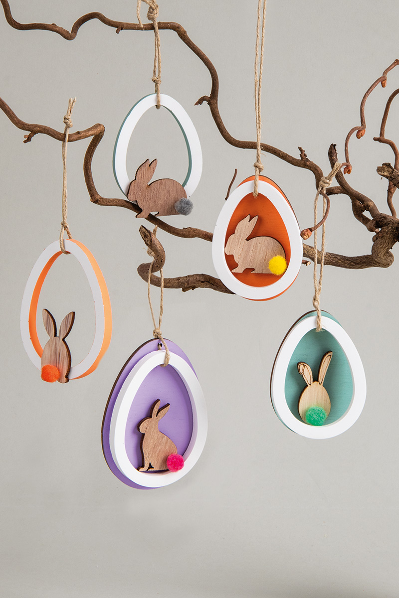 BARVNI VELIKONOČNI OBESKI