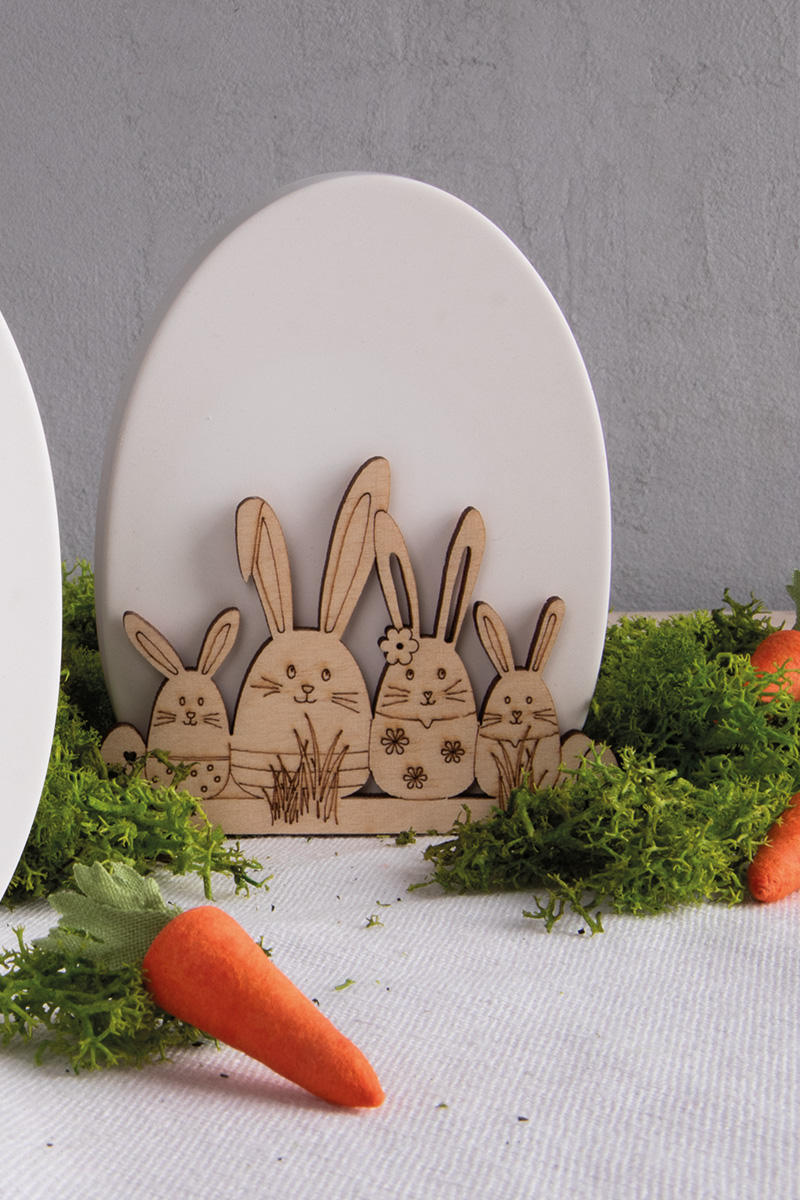 RAYSIN JAJČKA Z LESENO DEKORACIJO