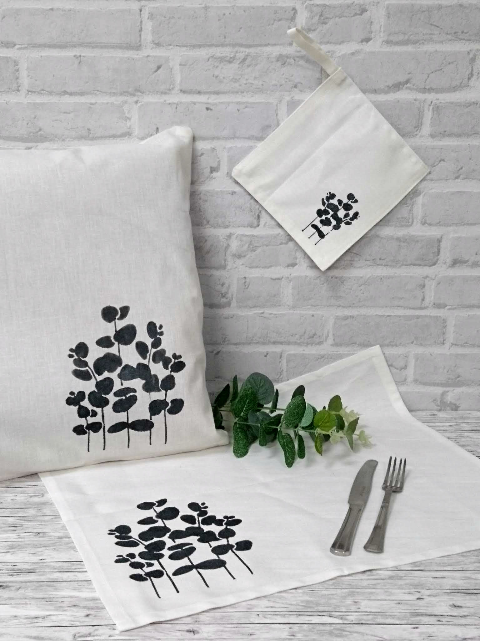 KUHINJSKI SET Z EVKALIPTUSOM