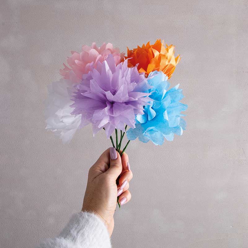 ROŽE IZ SVILENEGA PAPIRJA