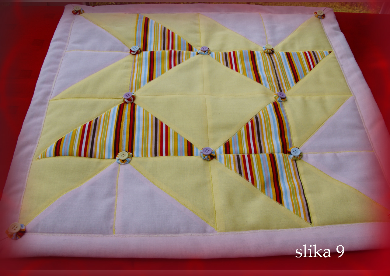 POGRINJEK, Patchwork pogrinjek iz blaga