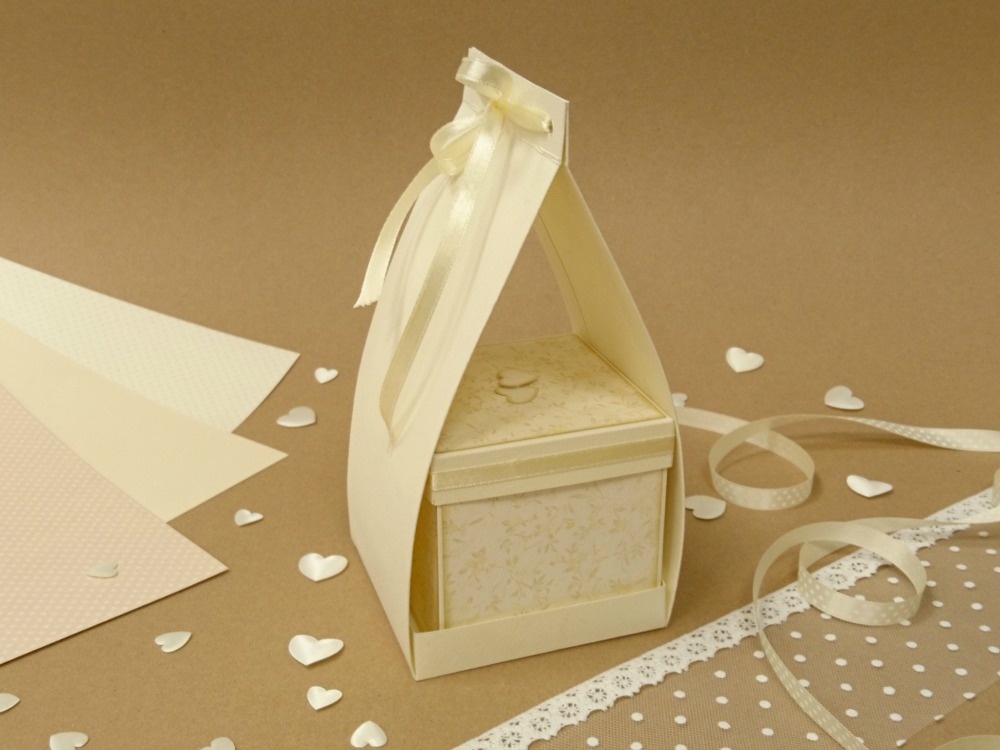 EMBALAŽA ZA ŠKATLICO PRESENEČENJA, Enostavna darilna embalaža za popularne škatlice 