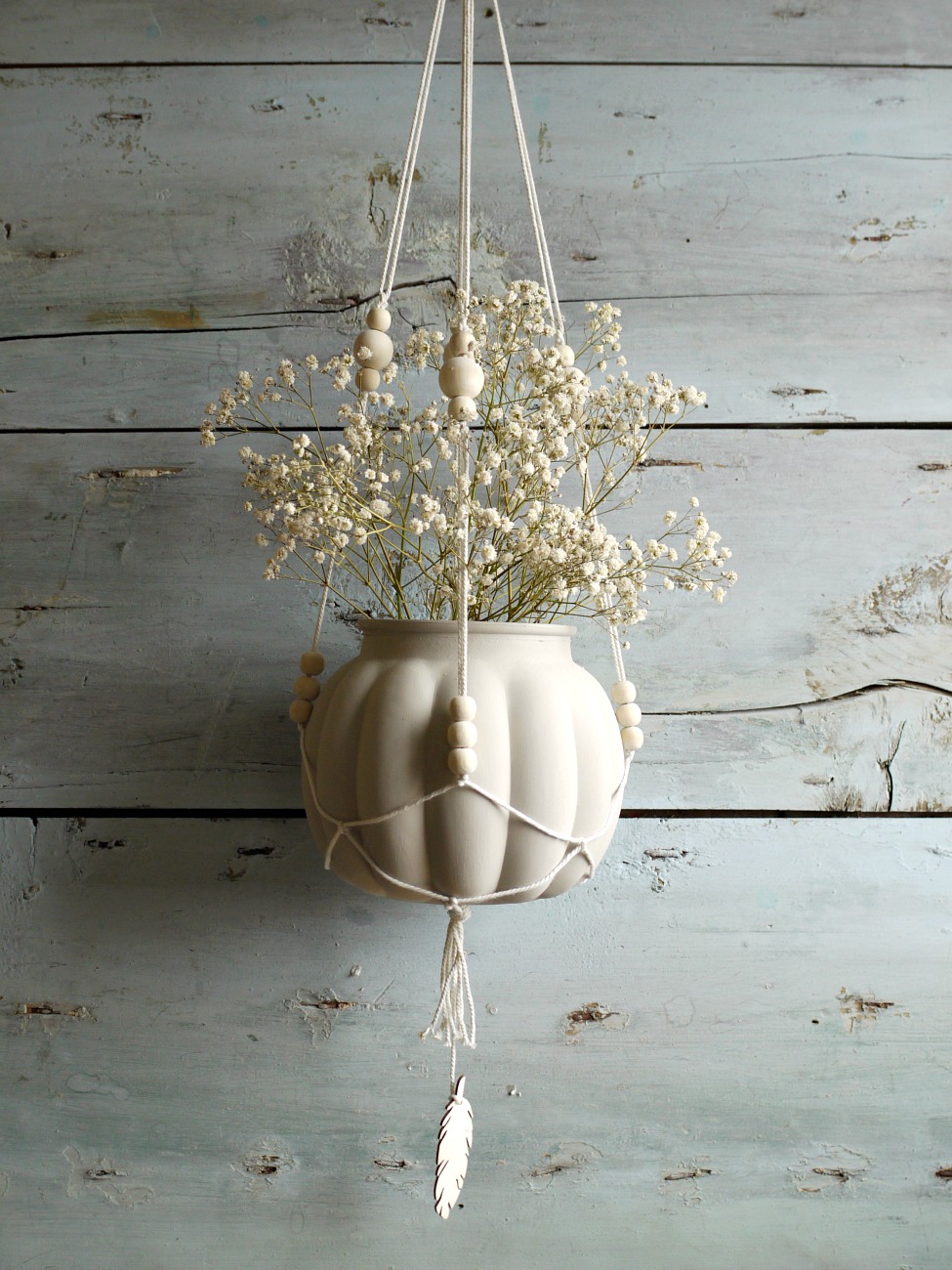 MACRAME - VASO PER FIORI